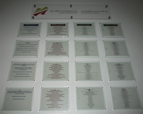 2018 Donor Wall